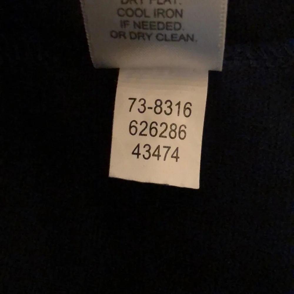 J Jill Shift Dress Pleat Long Sleeve Scoop Neck L - Image 7