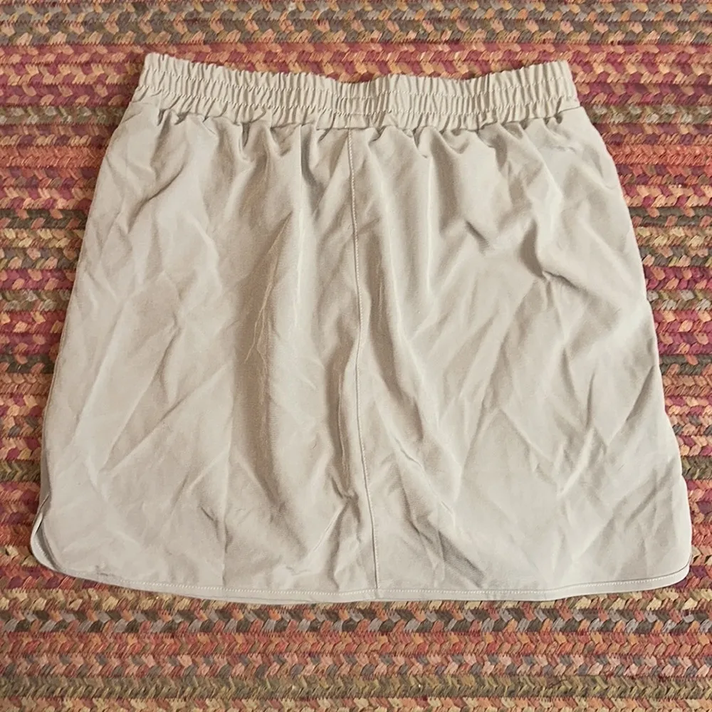 TAN BASIC NEUTRAL ATHLETIC TENNIS GOLF SKIRT - Image 4