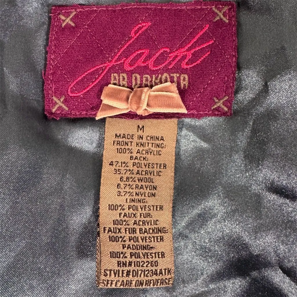 BB Dakota Women's Beige Cable-Knit Sweater Vest Size M - Image 6