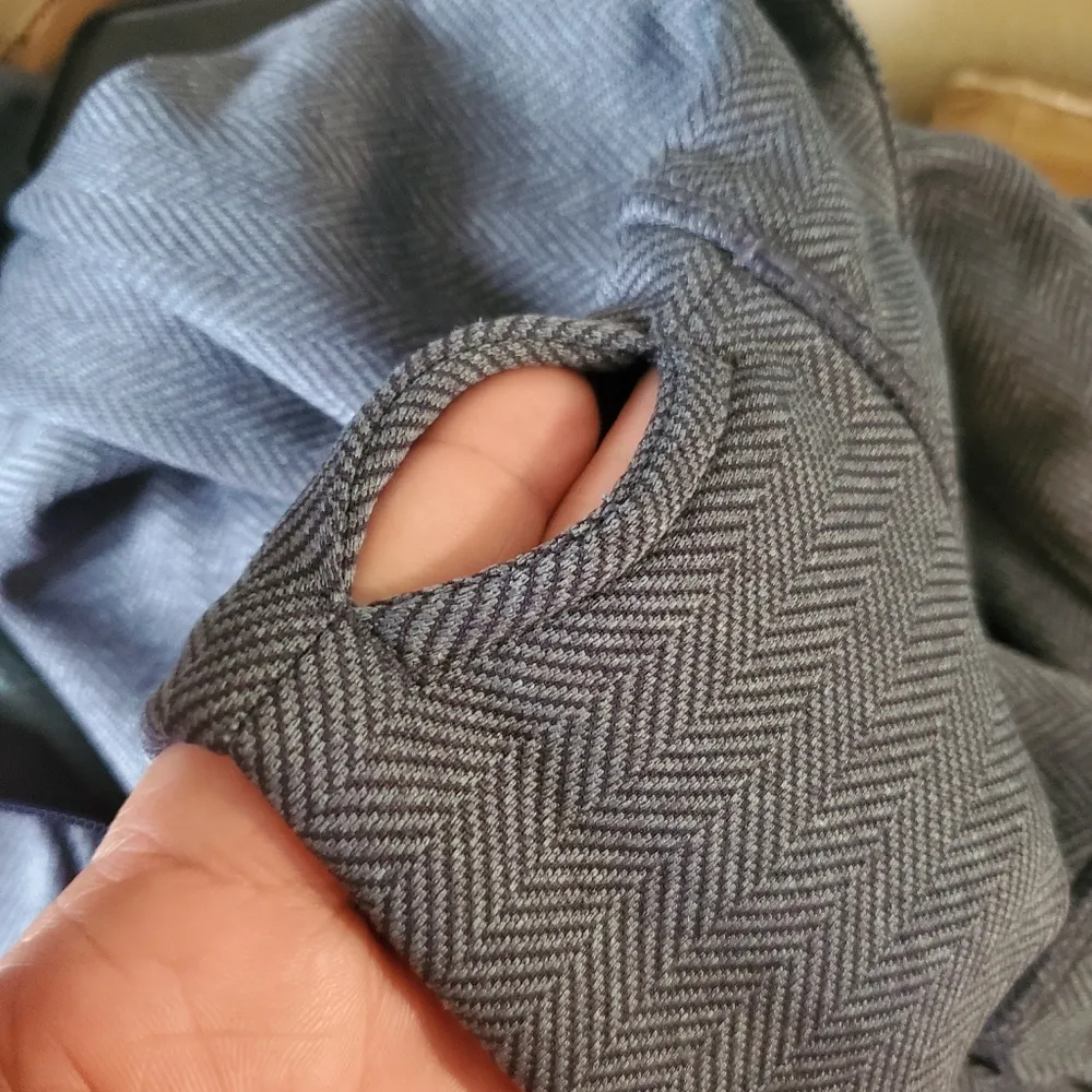 CHAMPION for target grey LARGE loose boxy fit fleece mock neck thumbholes jacket - Image 4