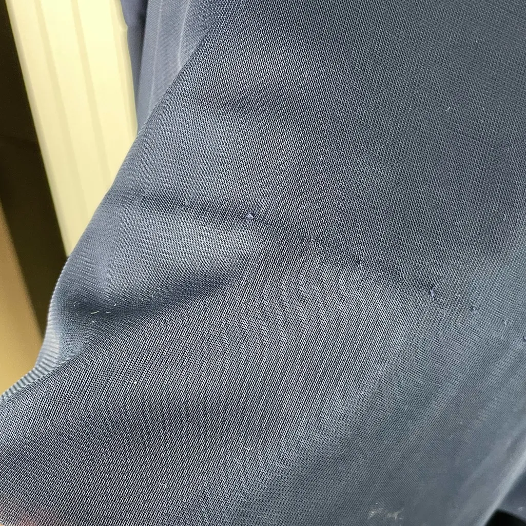 Adrianna Papell One Shoulder Lace Tulle Dress Gown Navy Blue Embellished Size 2 - Image 11