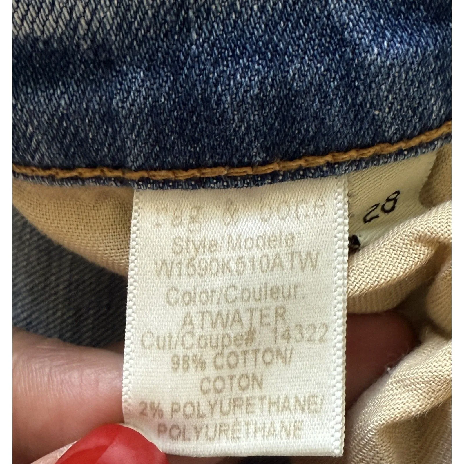 Rag & Bone Dre Distressed Atwater Ankle Low Rise Jeans Sz 28 - Image 10