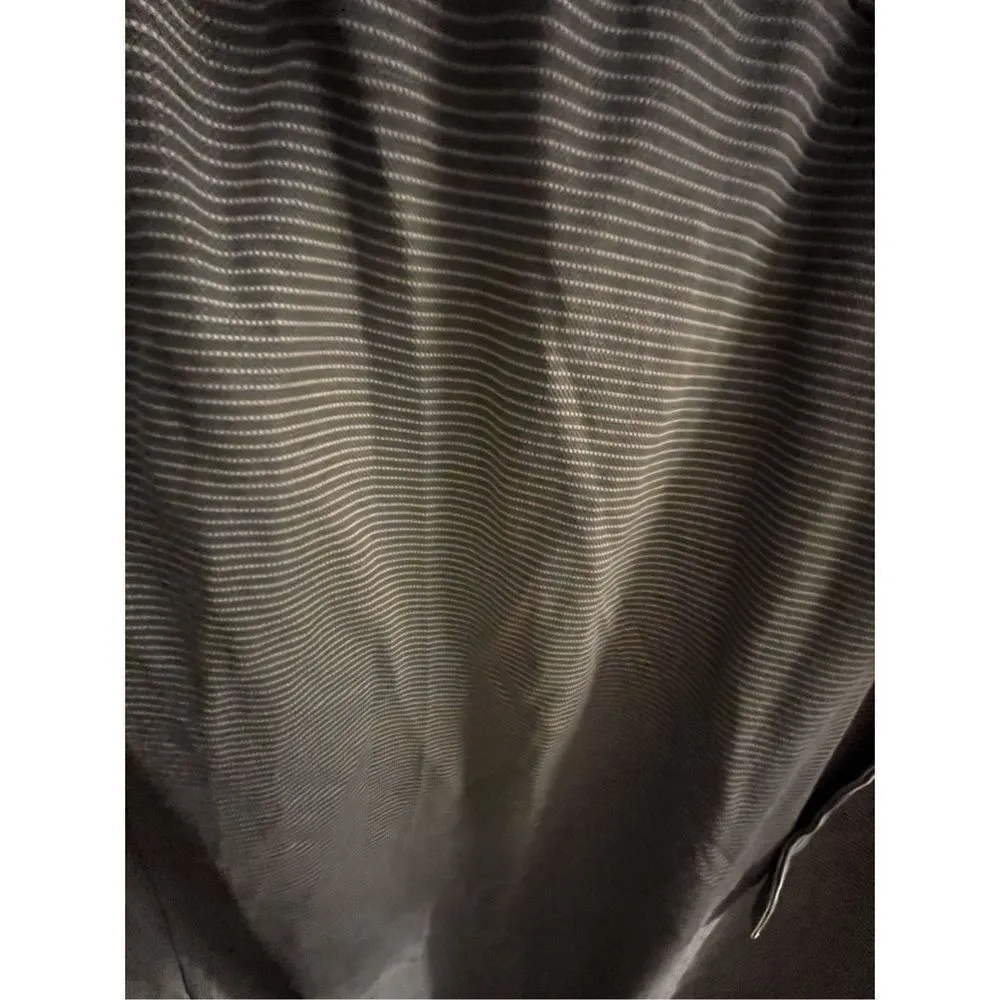 NEW STRIPED GREEN SLEEVELESS COMFORTABLE CASUAL DRESS XL Green - Image 3