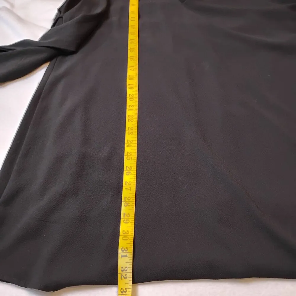 Do + Be Black Long Sleeve Dress, Medium - Image 6