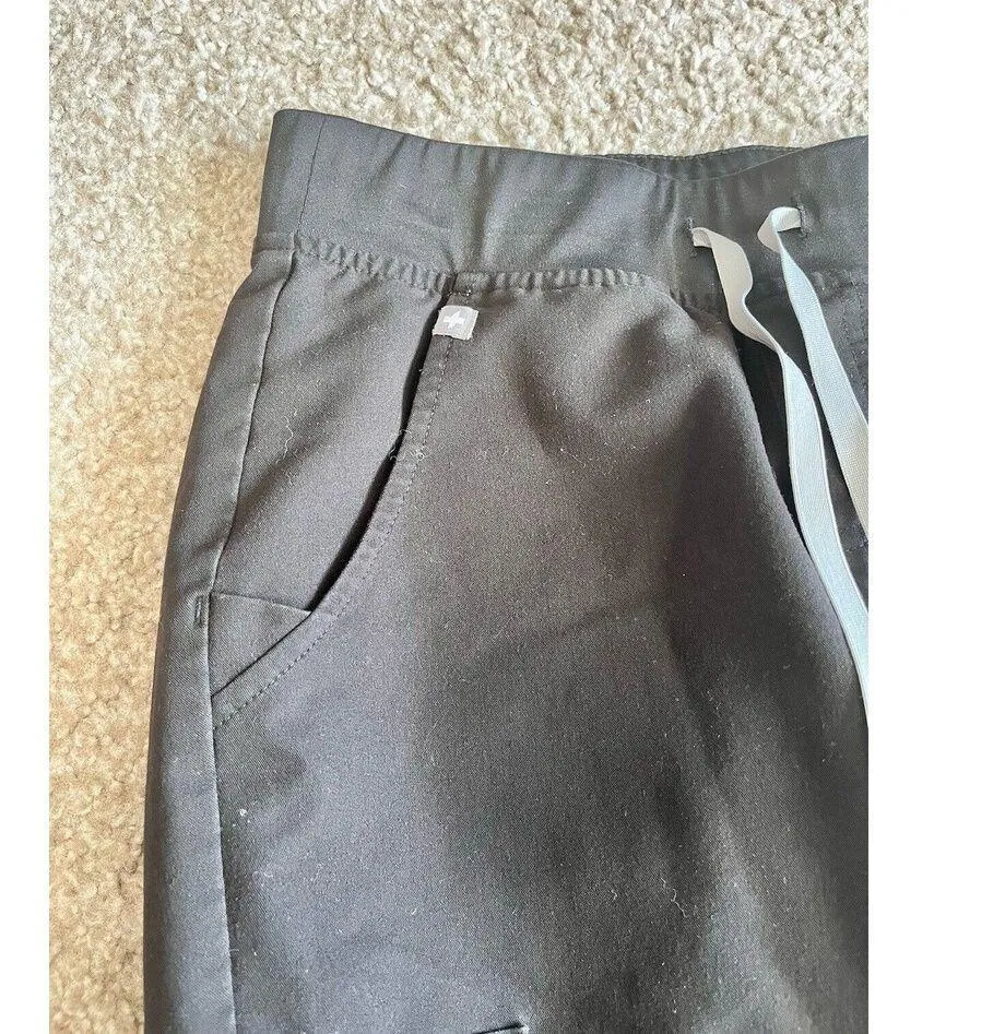 FIGS  Womens Zamora Jogger Scrub Pants Black Size XS Medical Nursing Technical - Image 2