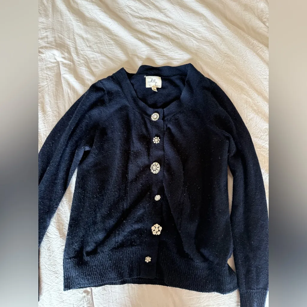 Milly  Jewel Button Cardigan - Image 3