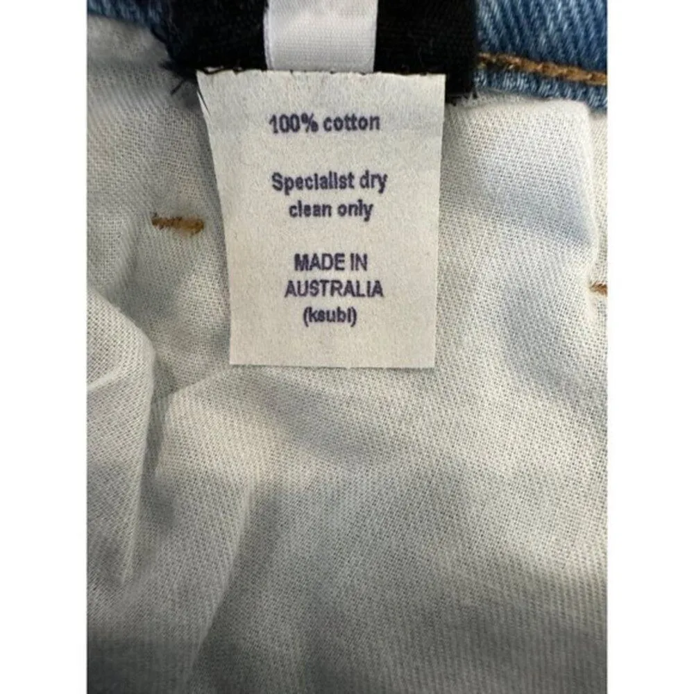 Ksubi Women's High Times Y2K Jeans Mottled Blue Skinny NWT 26 $499.95 - Image 11