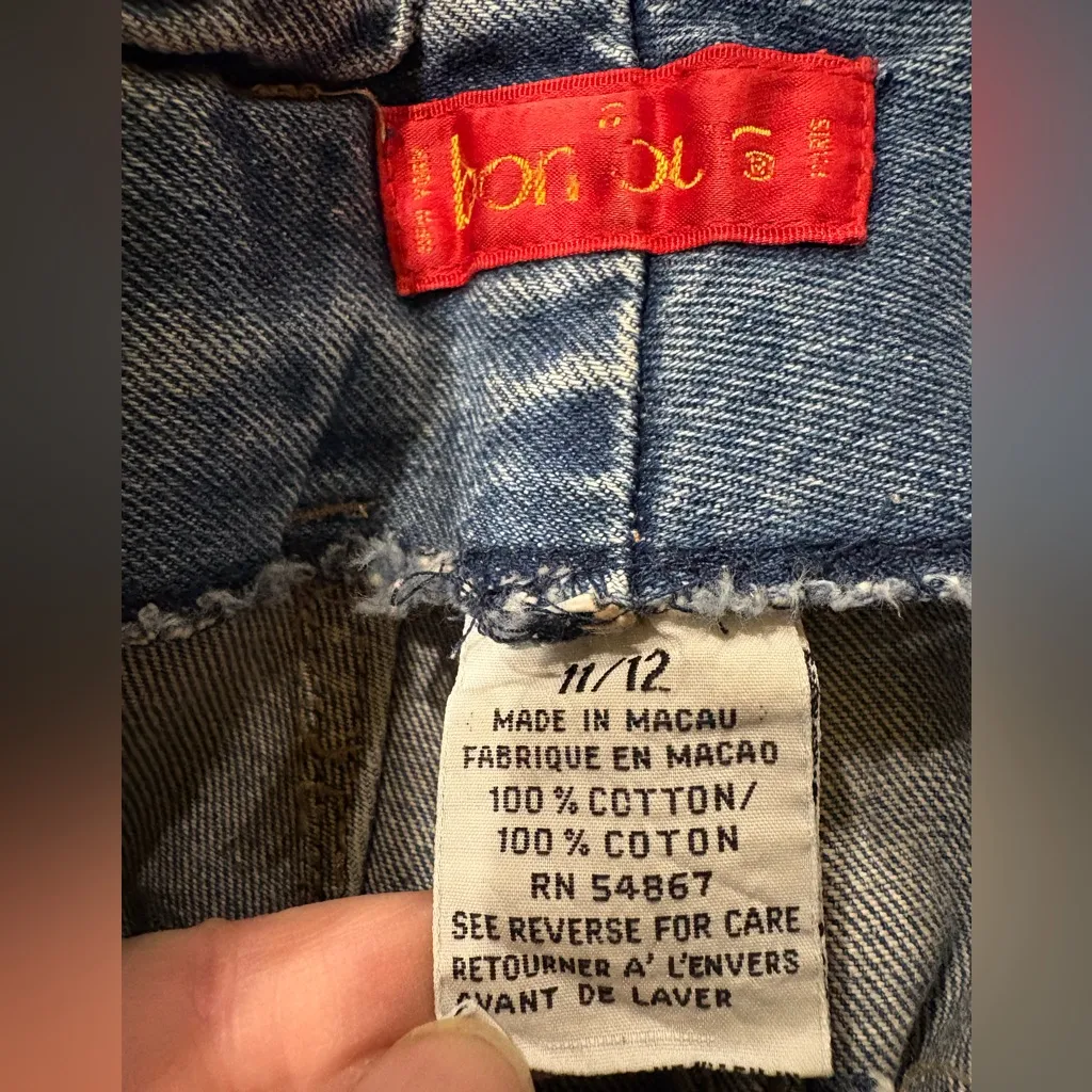 Vintage 90s  Bonjour high waist mom barrel jeans 11/12 sz S - Image 3