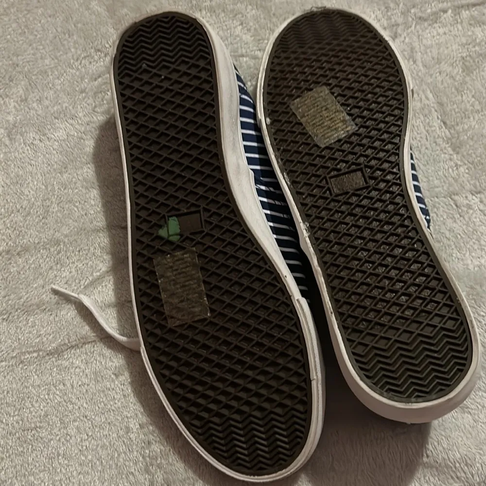 Cushion walk by Avon size 10 striped fashion sneakers Blue - Image 6