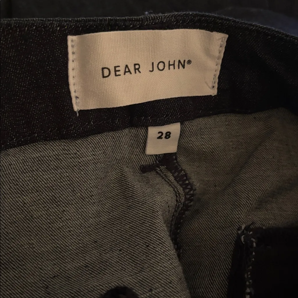 Dear John Denim Brandy Mid Rise Wide Leg Trouser Pant Jean Sz 28X31” Zodiac Wash - Image 6