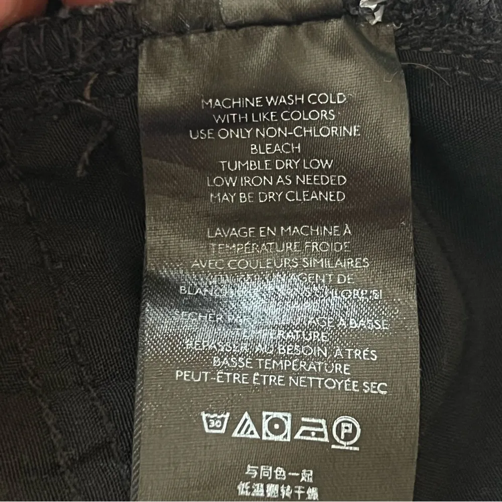 Free People Women's Maggie Straight Leg Jeans Black Mid Rise Distressed Sz 29 - Image 15