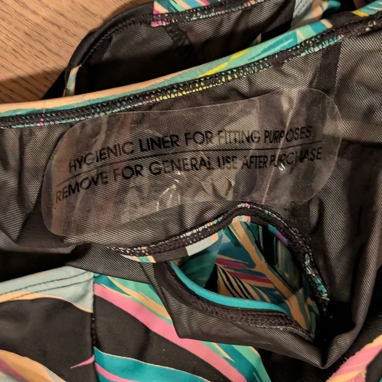 NEW Torrid NEW Plus 2 2X Swimsuit Black Tropical Mesh 1 Piece Swim Wear NWT - Image 9