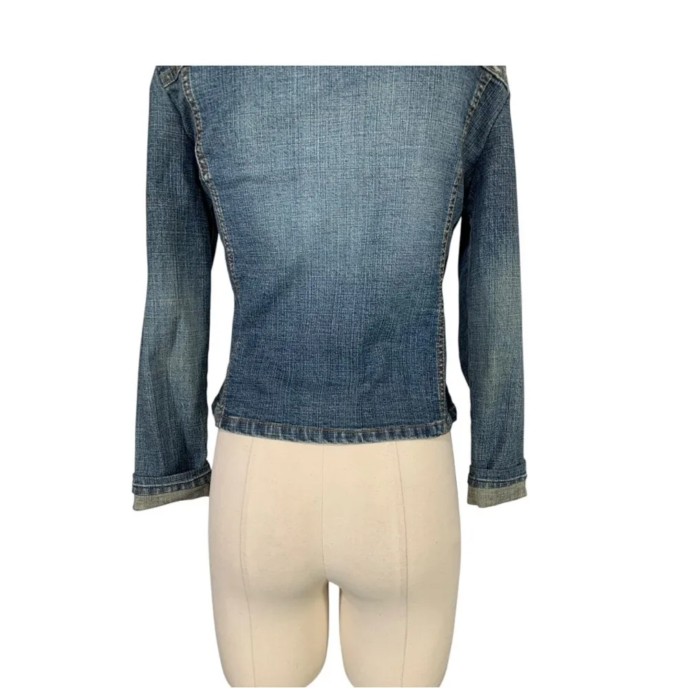 Vintage Avenue Y2k Jean Jacket Size Small - Image 8
