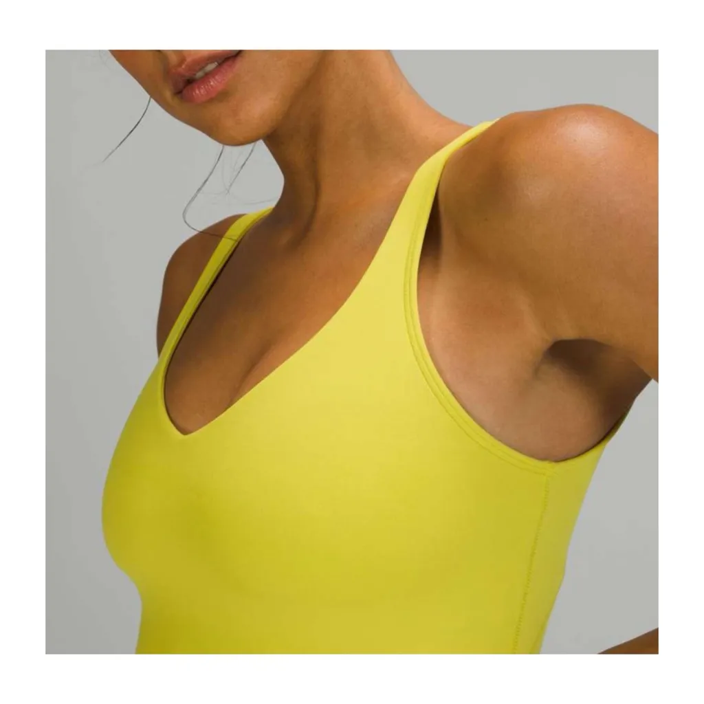 Lululemon Align Tank Top Yellow Serpentine 4 - Image 2