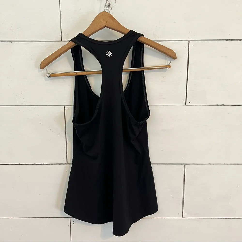 Athleta Black Buttery Soft Tank Top. Size XSmall. EUC - Image 2