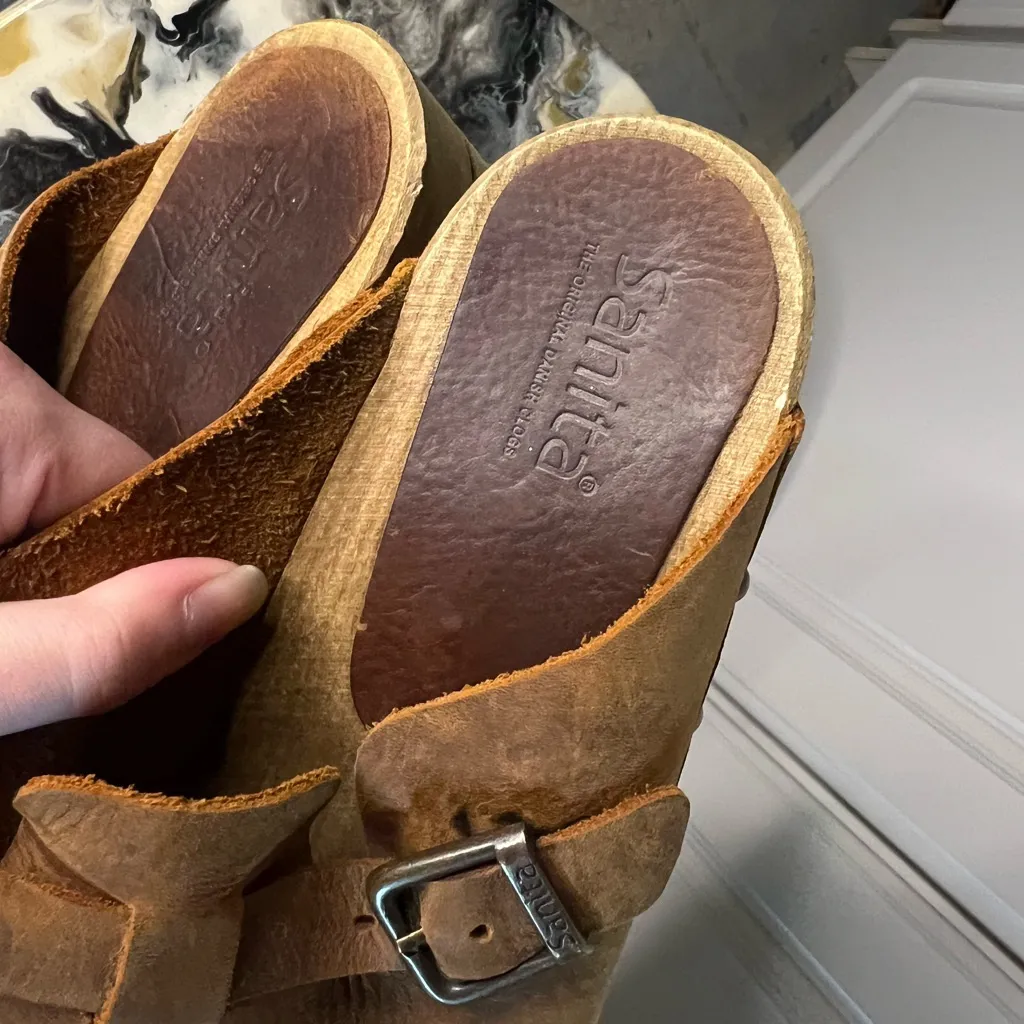 Sanita Kristel Clog in Chesnut Brown Size 10.5 - Image 5