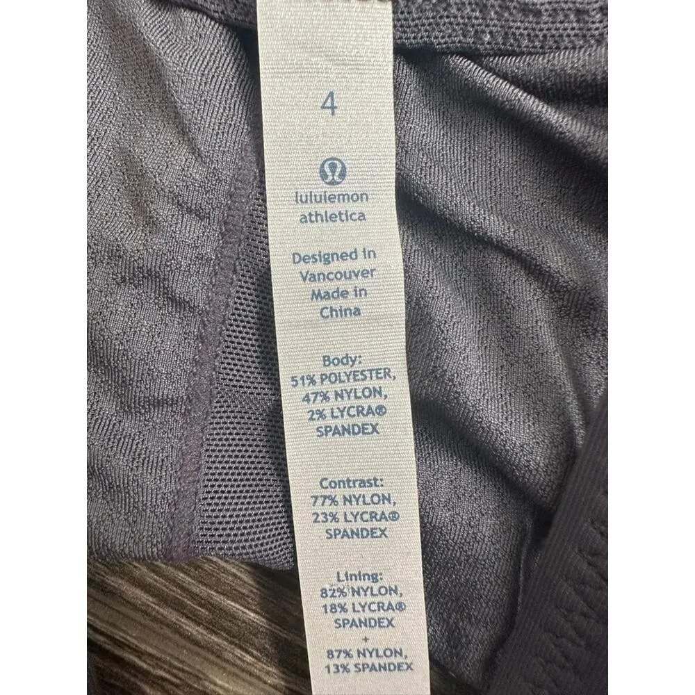 Lululemon Power Technique Tank Coal size 4 - Image 5
