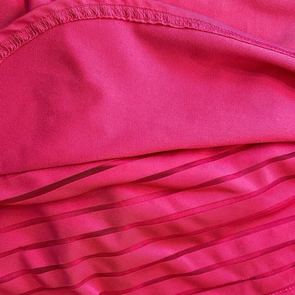 Bolle’ Hot Pink Layered Athletic Skort Size M Sporty Tennis Hiking Golf Stretchy Size M - Image 3