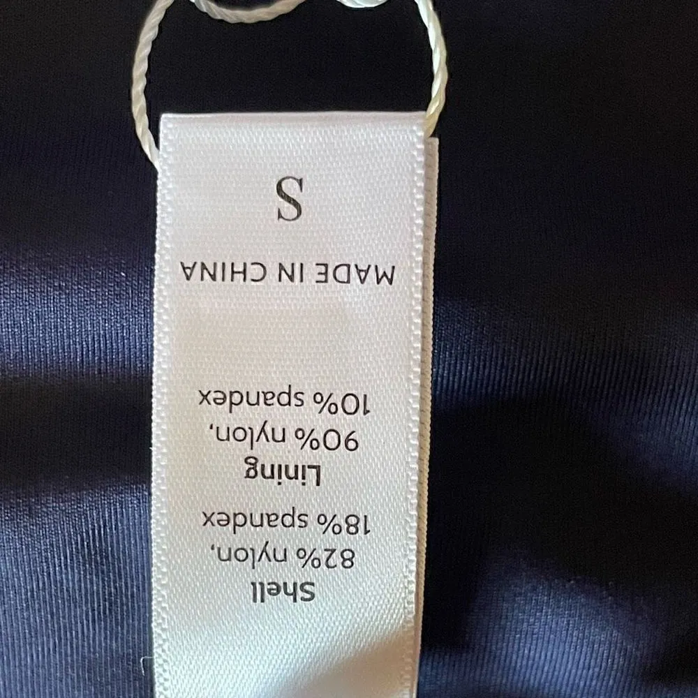 Andie Swim Cheeky Bikini Bottom Navy Blue  Women's Swimwear
Swimsuit SZ S #1448 - Image 8