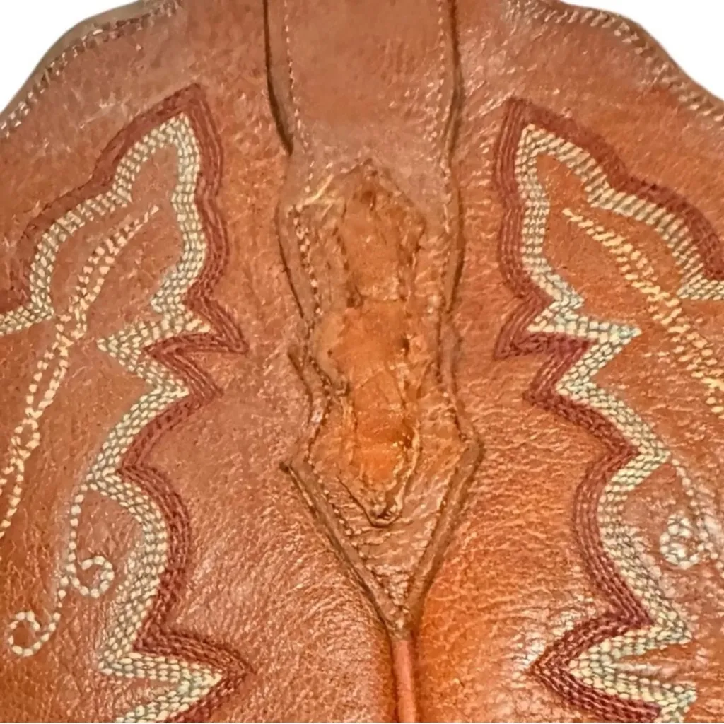 Tony Lama TL125HD Genuine Ostrich Leather Western Cowboy Boots Size 7.5B Womens - Image 6