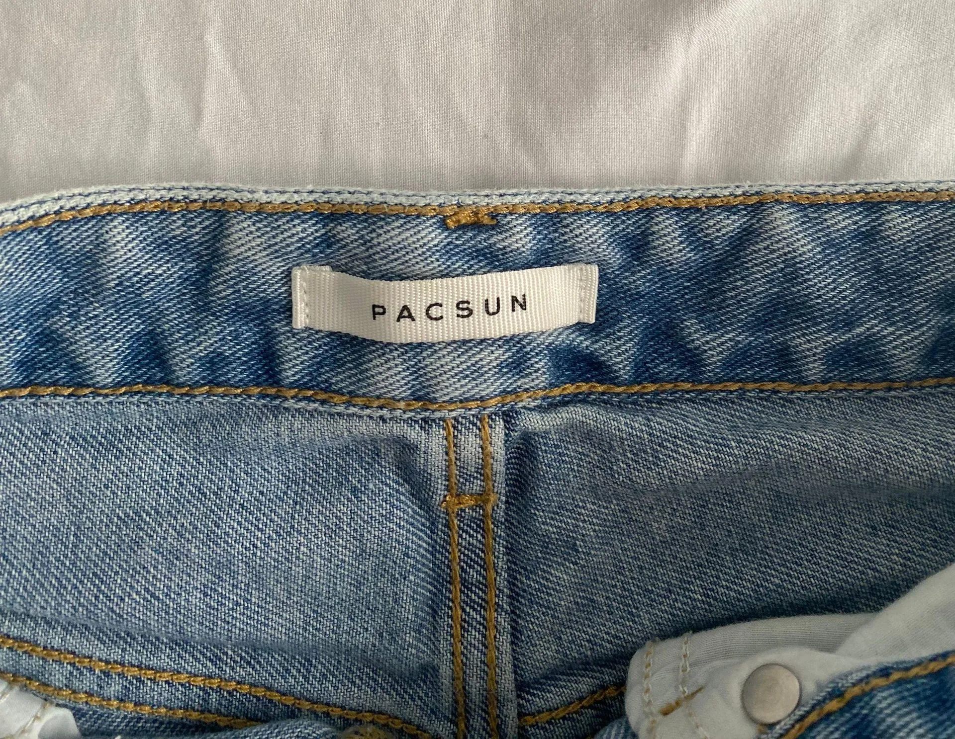 pacsun light indigo ripped 90s boyfriend jeans - Image 6