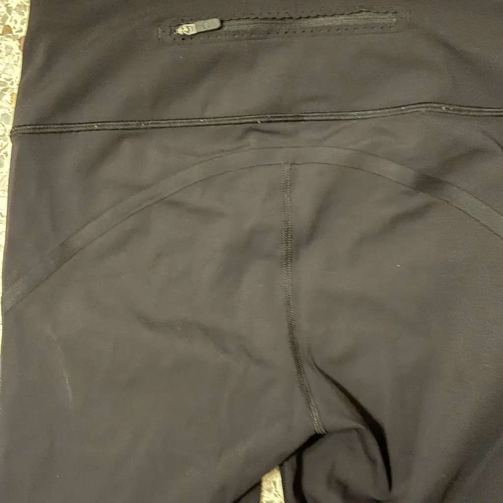 Lululemon Smooth Stride Crop black Size 4 - Image 8