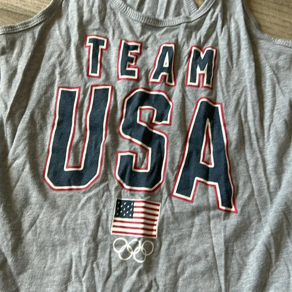Team USA tank top Gray Size M - Image 2