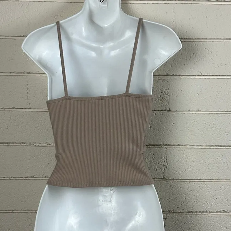 Garage Lace Trim Cami Beige size M - Image 6