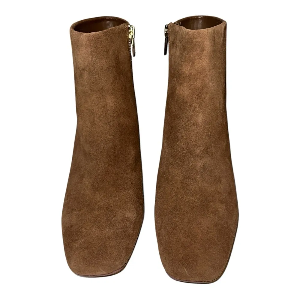 women’s Laiklen lux kid Suede leather Ankle block heel Boots size 9 - Image 3