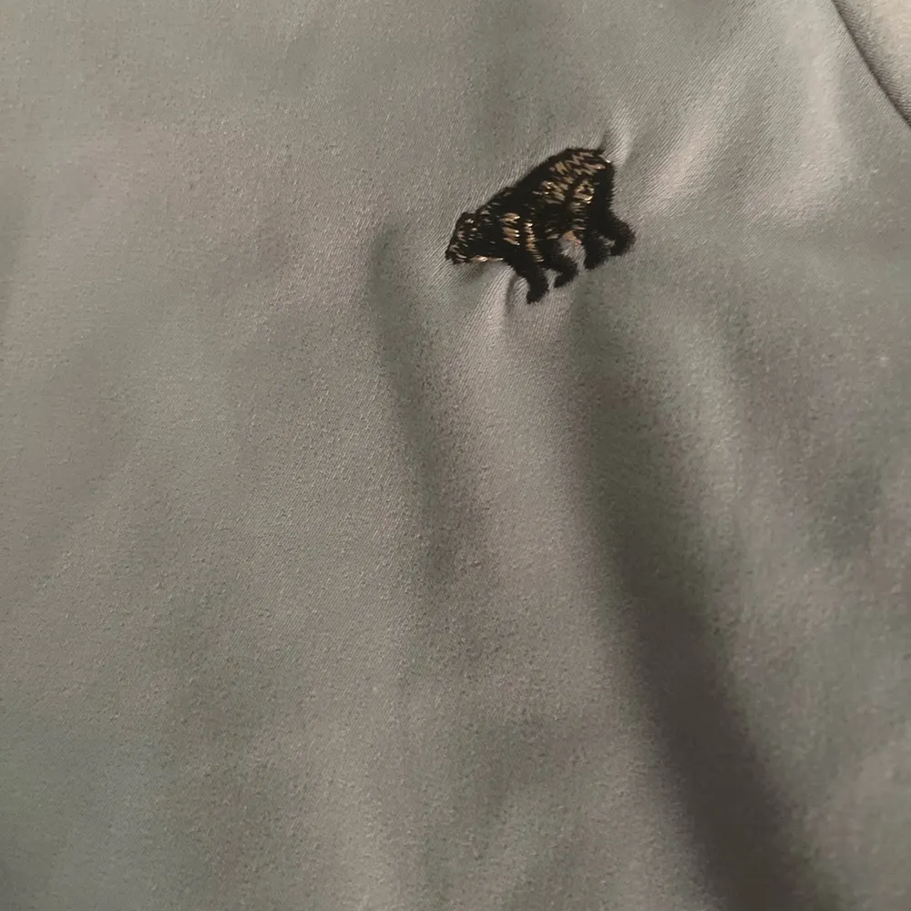 Book of Deer skater embroidered Bear skirt women’s large Gray - Image 2