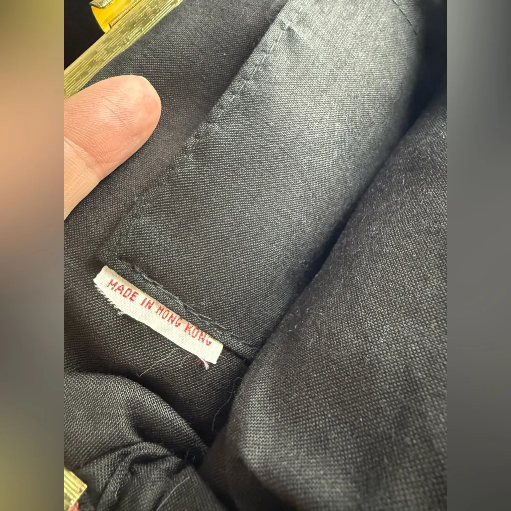 Vintage Victorian tapestry gold snap chain purse Blue - Image 9