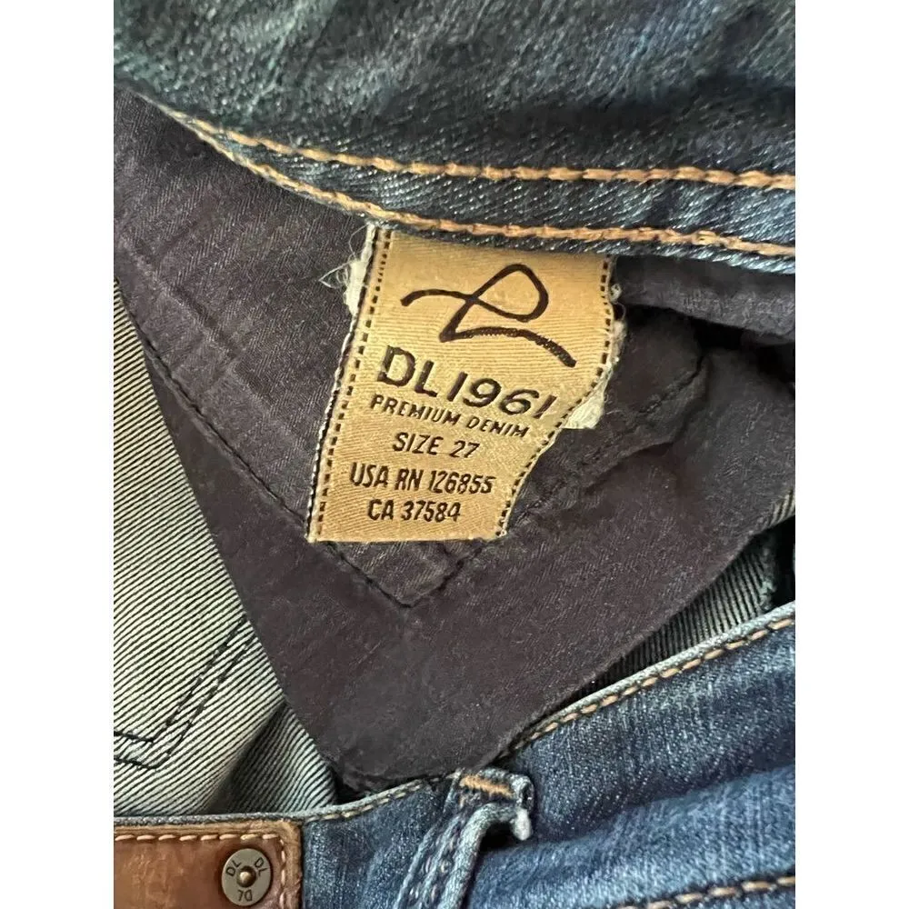DL1961 Kate Slim Straight Jeans Size 27 - Image 6