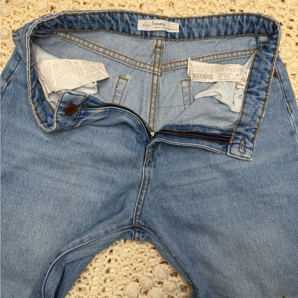 Women's Blue Wide-Leg Jeans - Image 6