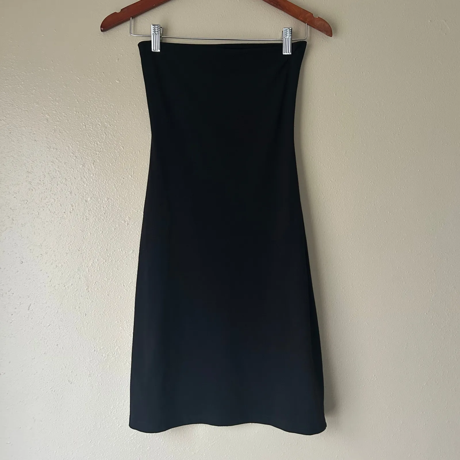 Susana Monaco Black Strapless Mini Dress Size XS - Image 6