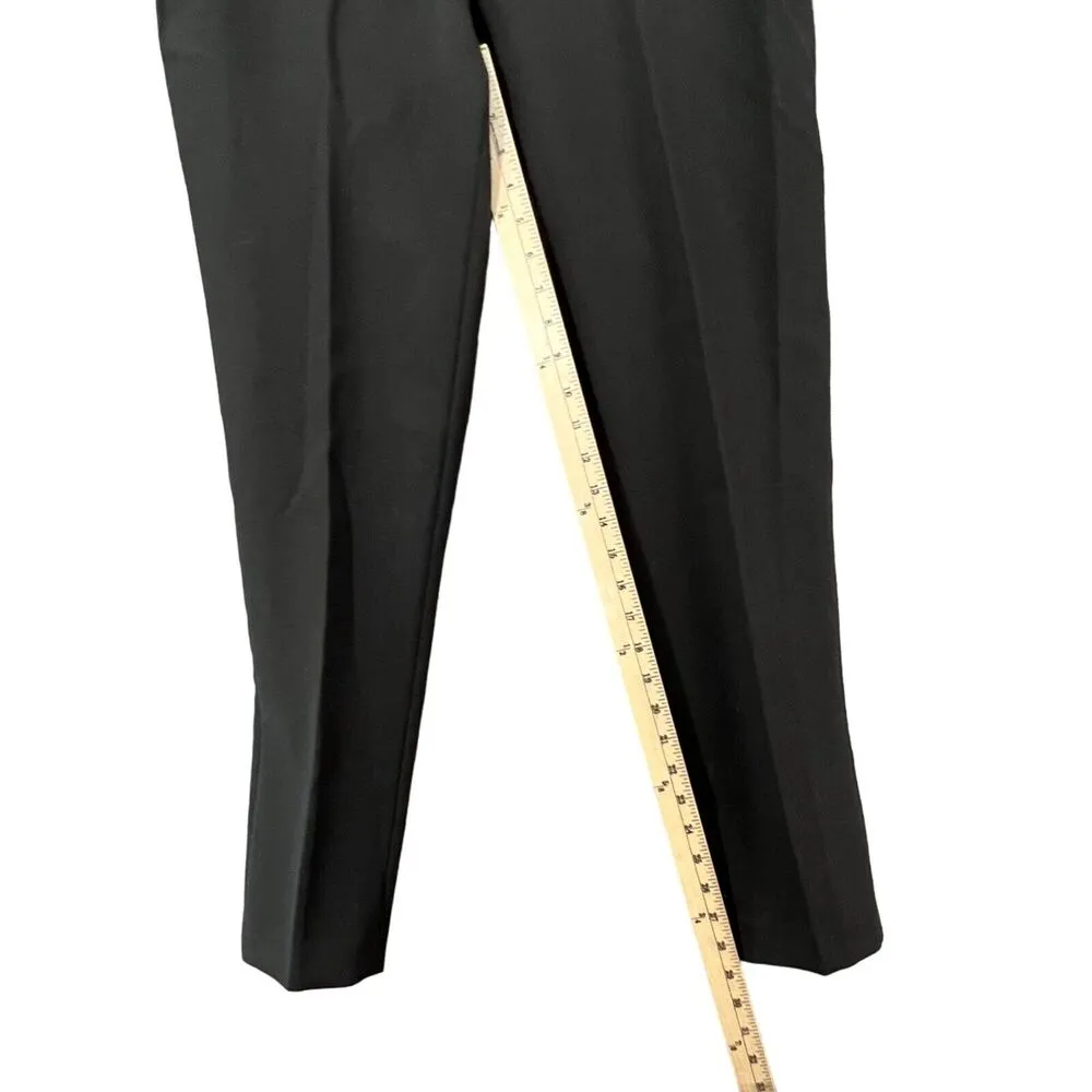 Armani Exchange Dress Pants Womens 8 Black Trouser Pockets Office Siren Corpcore - Image 9