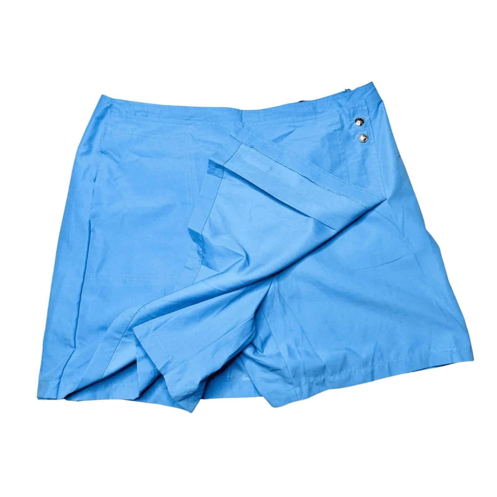 Izod Golf X-Tra Dry‎ Microfiber High Rise Blue Lake Skort 14 Sportswear Pastel - Image 3