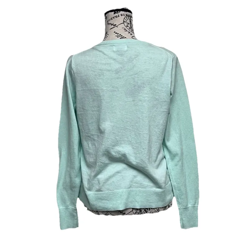 Old Navy Mint Green Cardigan Sweater Women’s Size M Coquette Cottegecore - Image 5