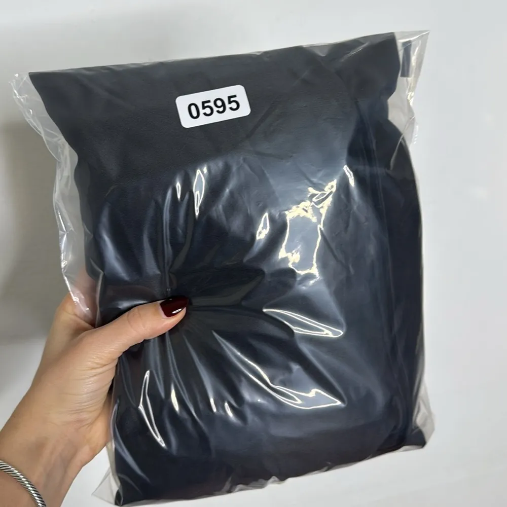 House of CB Maddie Black Satin Long Sleeve Mini Dress - Image 12