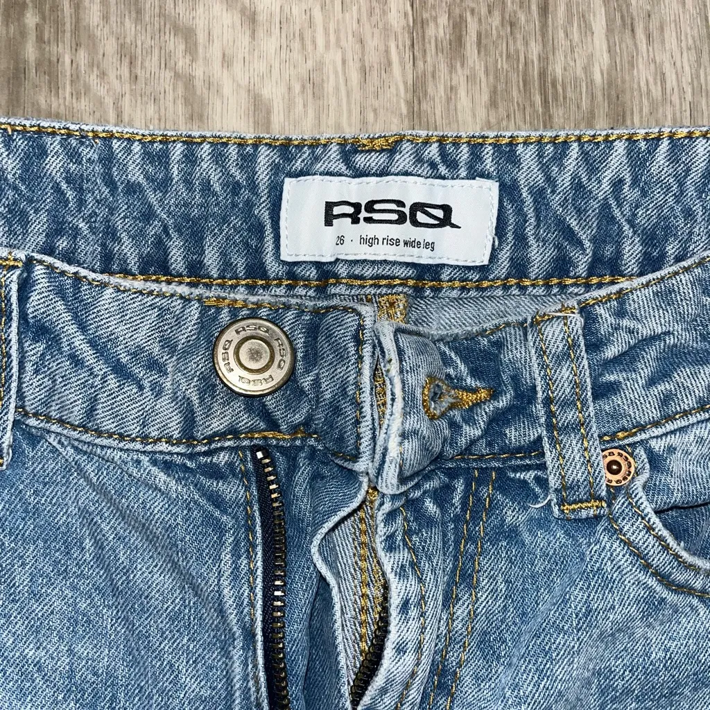 RSQ Classic Blue High Rise Jeans - Image 2