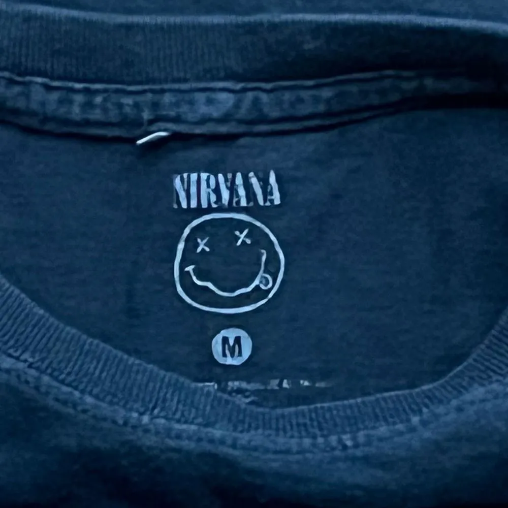 Nirvana Forest In Utero T Shirt Short Sleeve Black Size Medium - Image 4