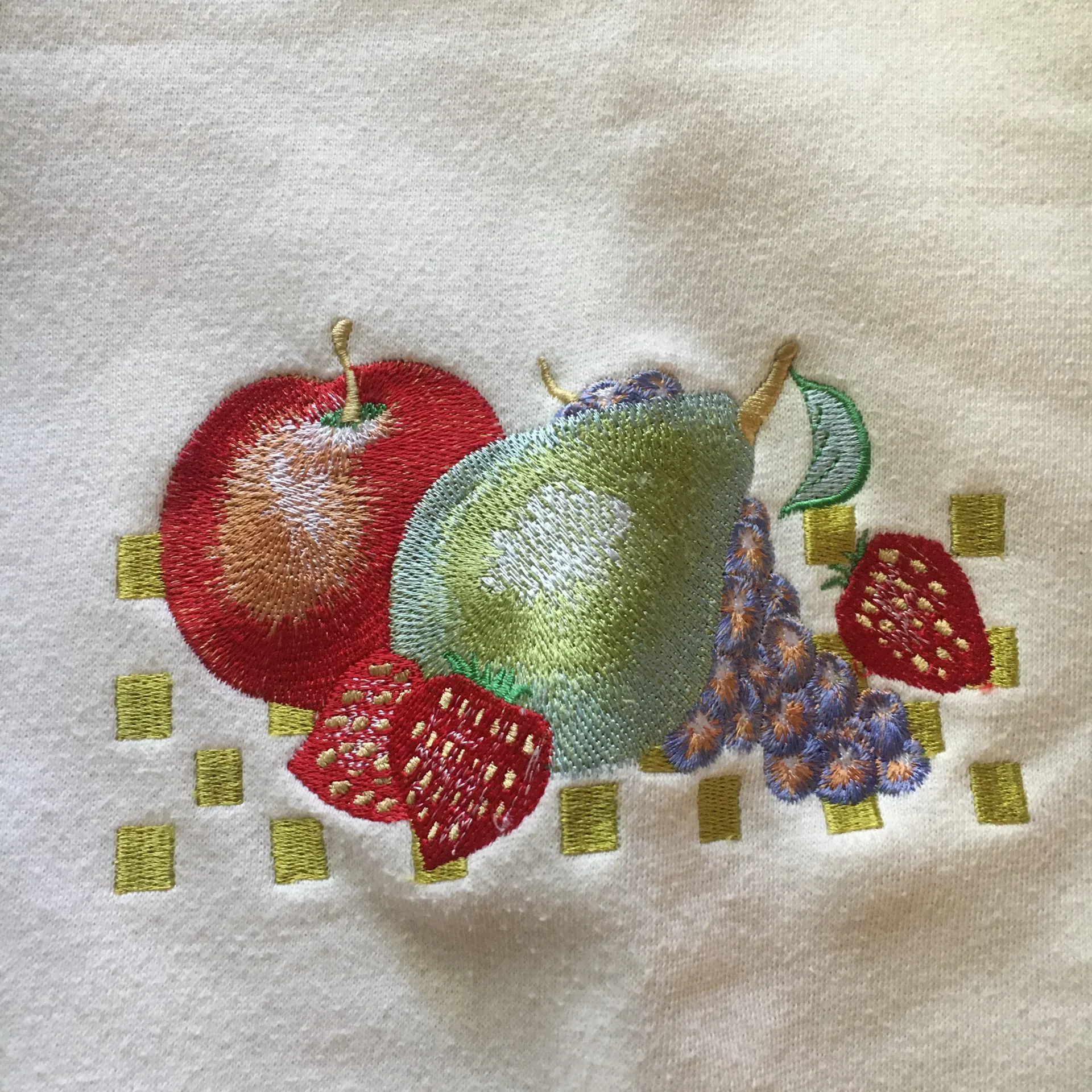 Embroidered White Sweater - Image 3