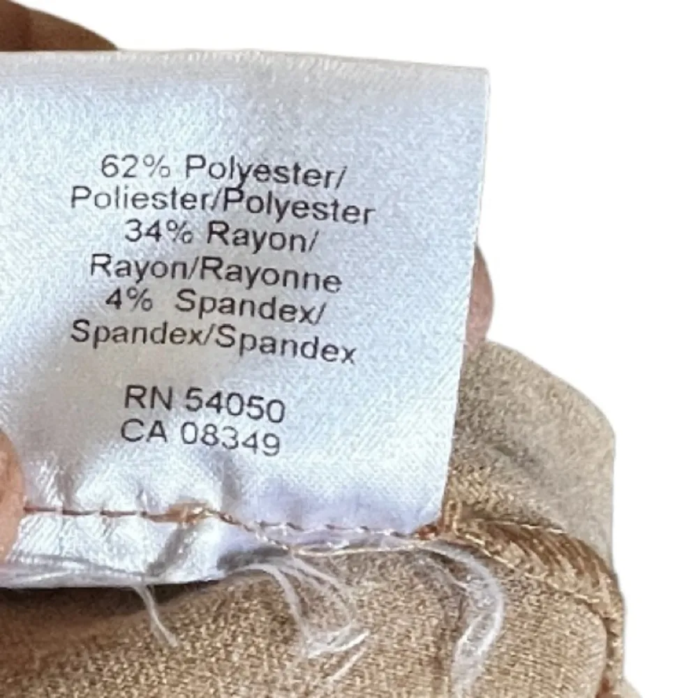 Vintage Lauren Ralph Lauren Dress Pants‎ Brown Size 14 - Image 6