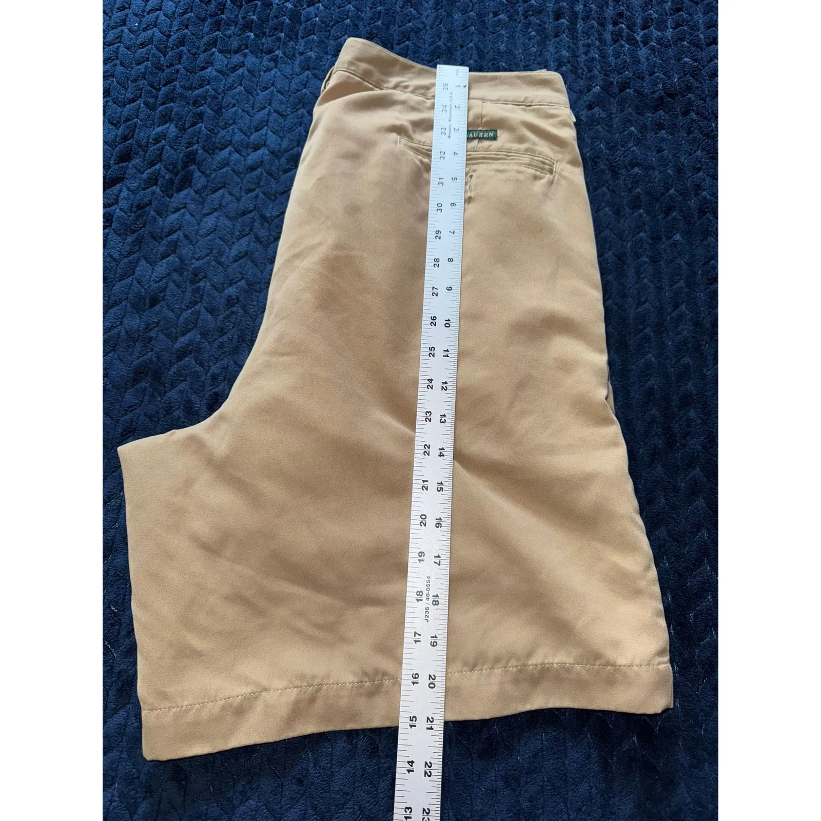 Lauren Ralph Lauren Women's Khaki Shorts Golf Casual Size‎ 35 - Image 8