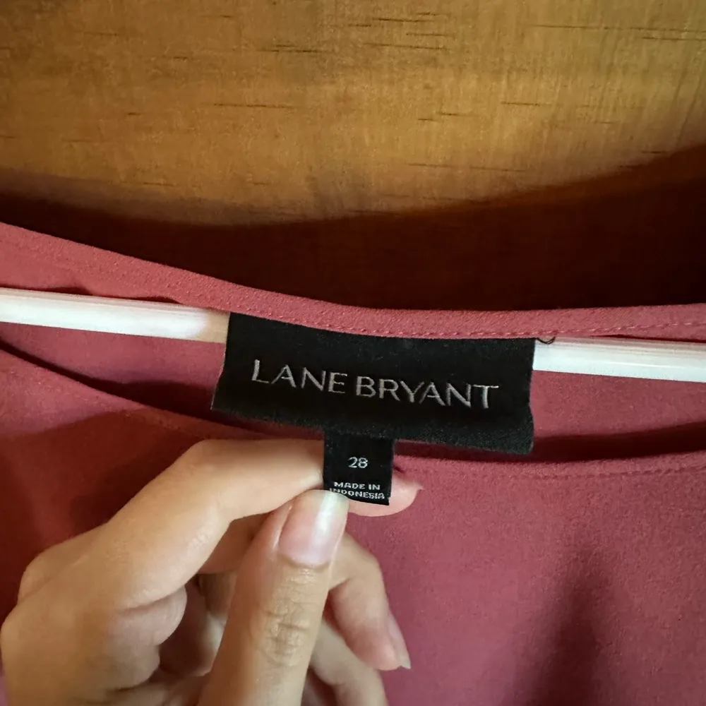Lane Bryant top! Mauve pink dress or casual blouse in a women’s size 28! - Image 2