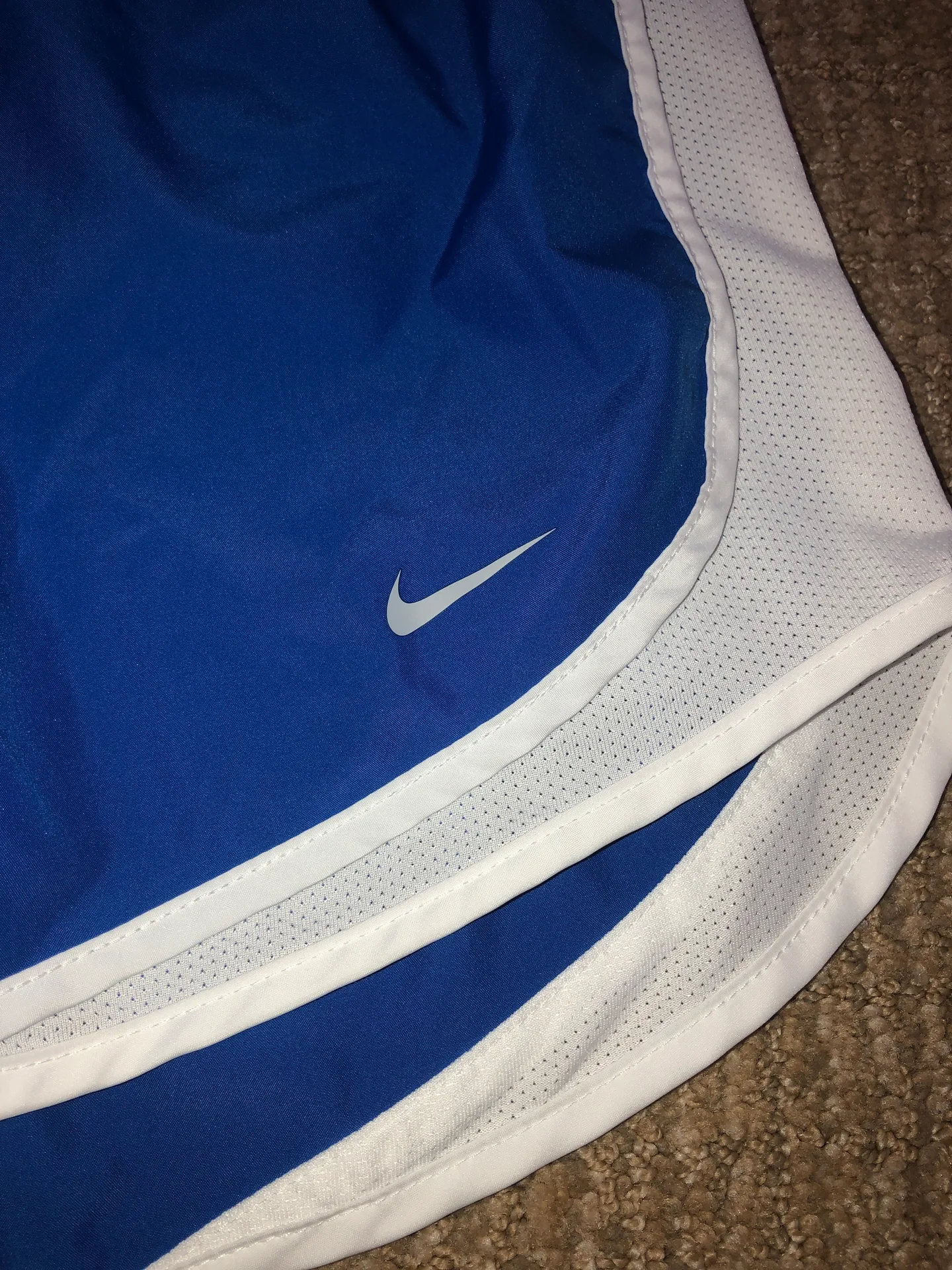 Nike blue  running shorts - Image 4