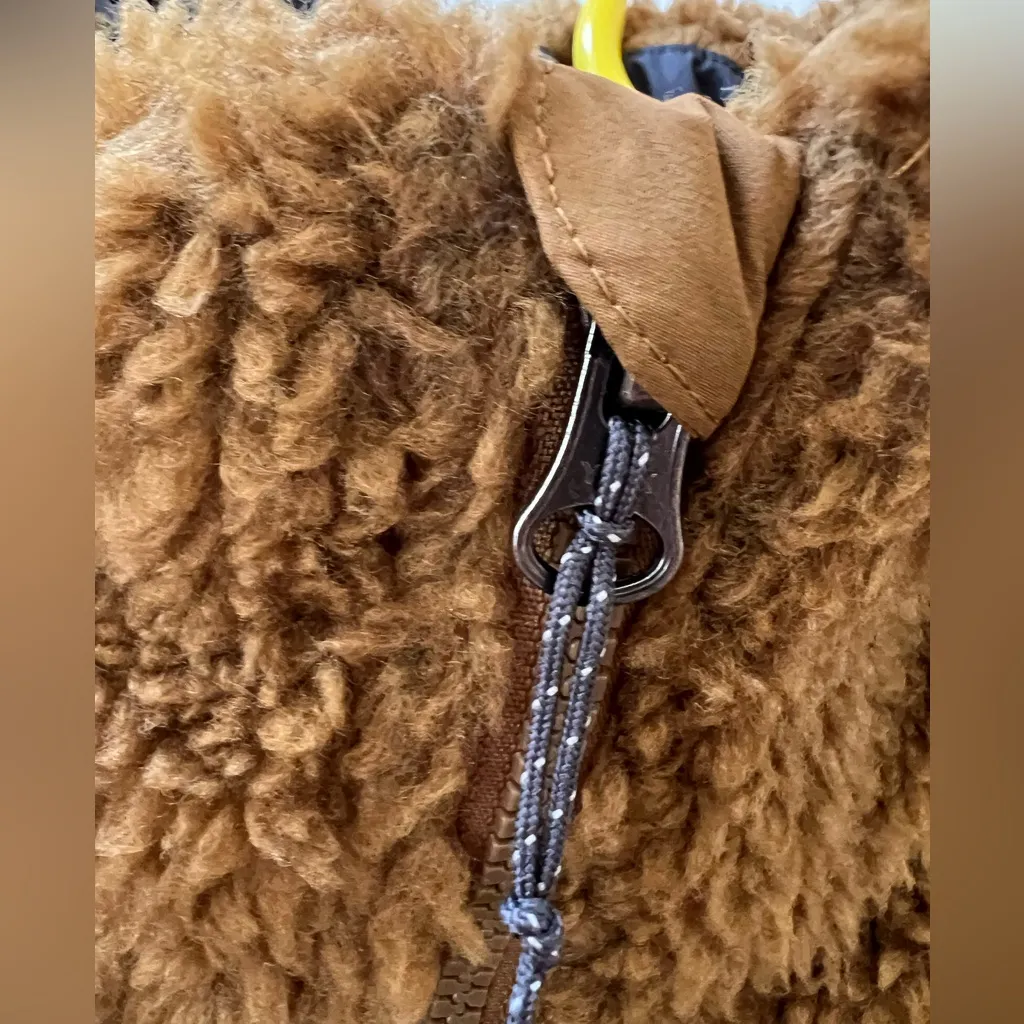 Eddie Bauer Twisp Down/Sherpa Jacket, Antique Bronze, Women’s L,  NWT - Image 9