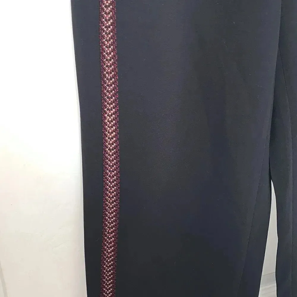 Madewell Embroidered Track Jogger Pull On Pants Black Size XS - Image 6