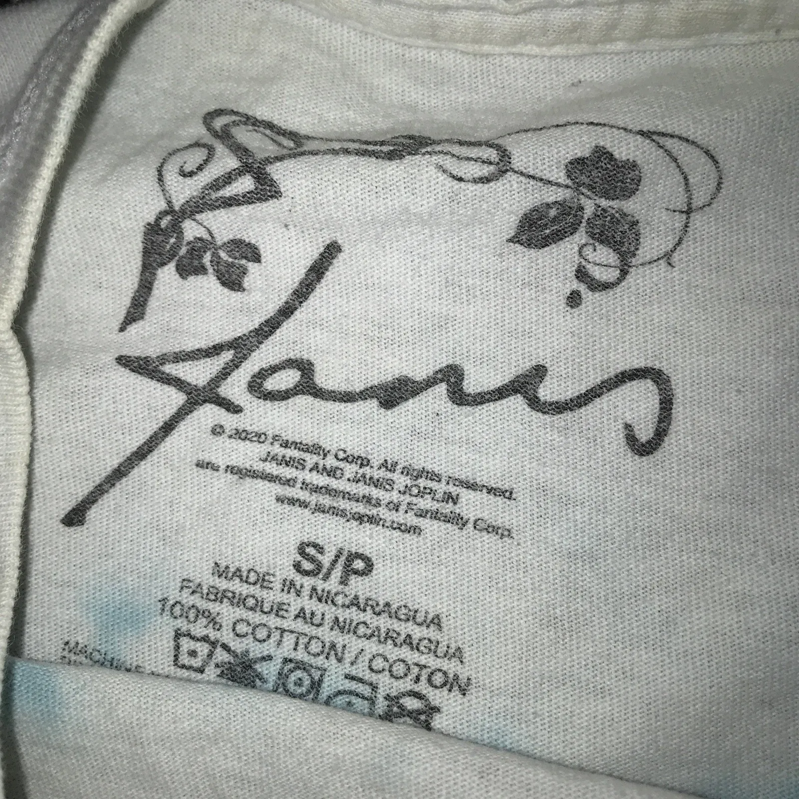 Janis Joplin Small Tee Cutoff - Image 3