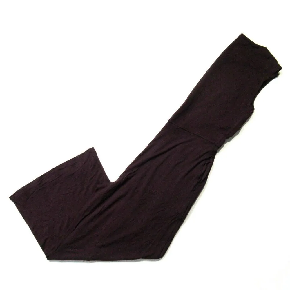 NWT Eileen Fisher Stretch Jersey Cropped Jumper in Cassis Faux-Wrap Jumpsuit XXS - Image 5