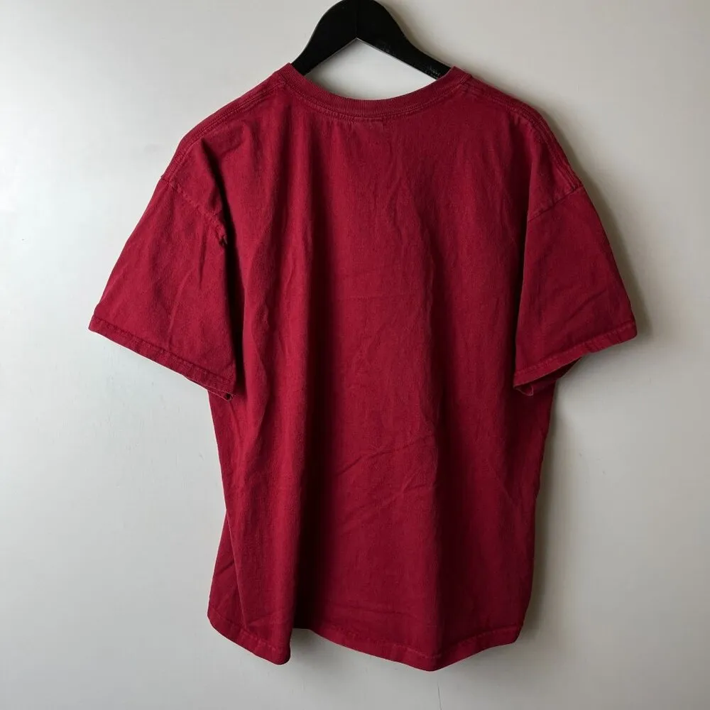 Ketchikan Alaska T Shirt Vintage Y2K Red XL Extra Large Hawk Eagle Graphic Tee - Image 10